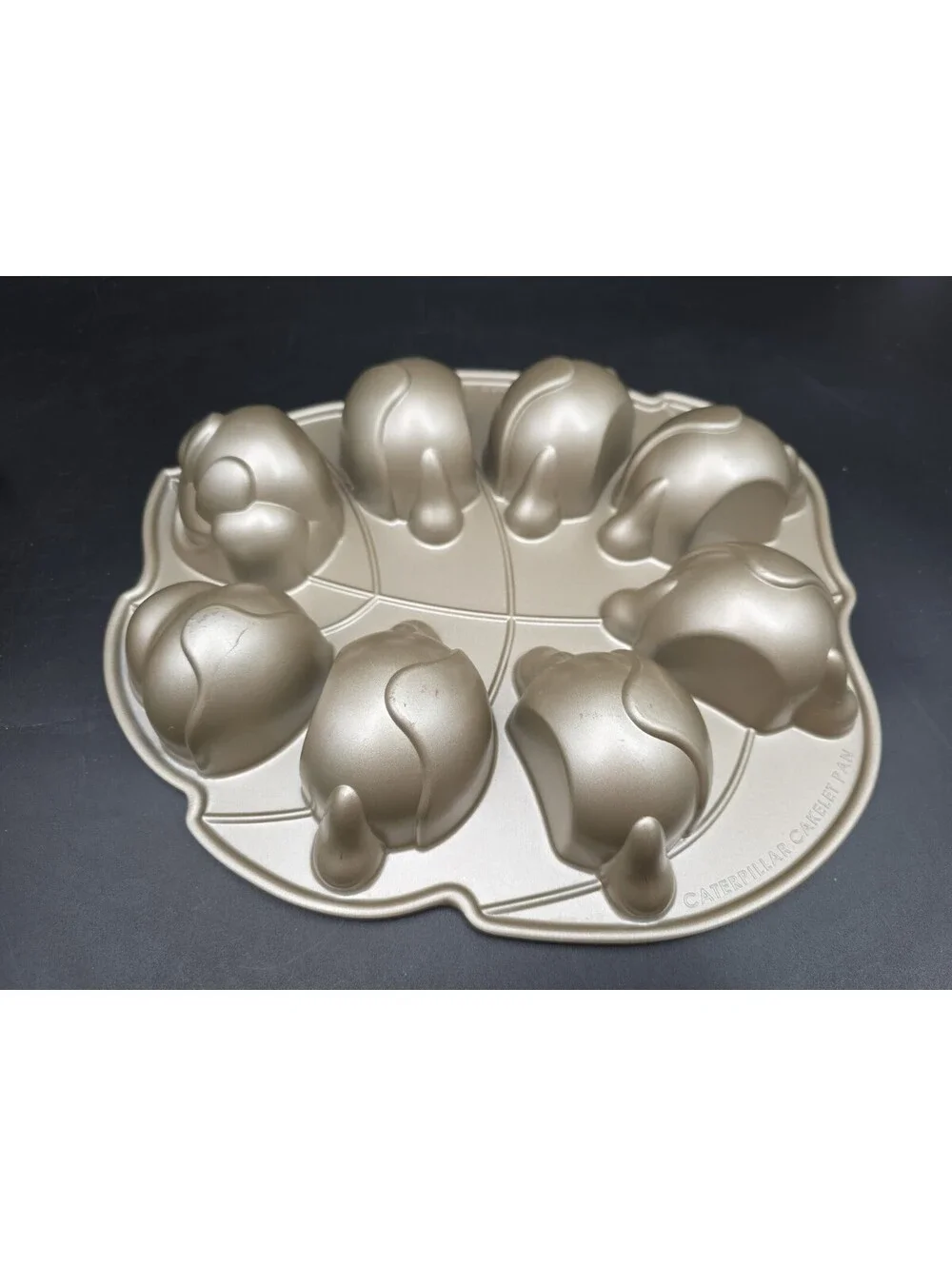 Nordic Ware Caterpillar Cakelet Pan Nonstick Preowned